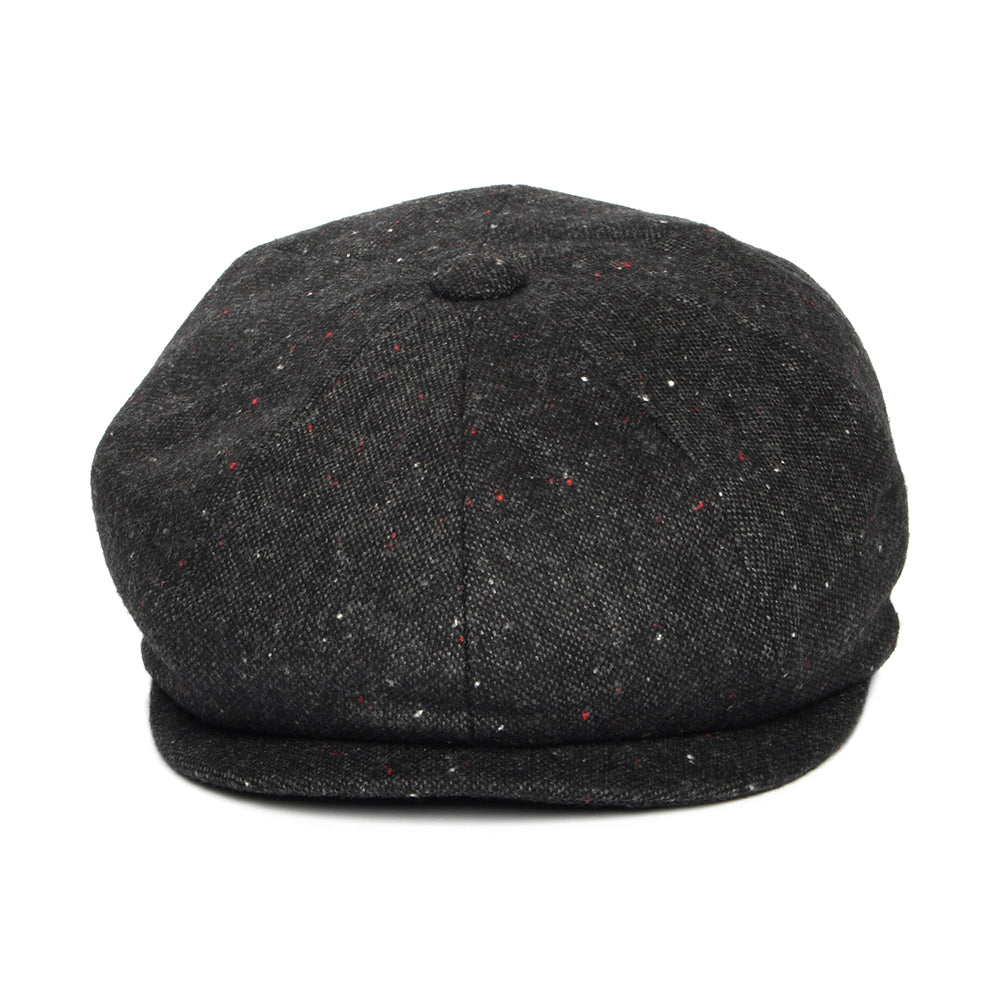 Jaxon & James Blackheath Speckled Marl Newsboy Cap Black Multi Wholesale Pack